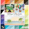 Die Cuts with a View - Maps Flip and Side Collection - Paper Stack - 12 x 12