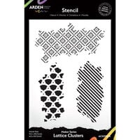 Arden Creative Studio - Maker Series Collection - Stencils - Lattice Clusters