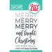 Avery Elle - Christmas - Clear Photopolymer Stamps - Merry Merry