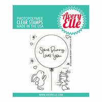 Avery Elle - Clear Photopolymer Stamps - Some Bunny