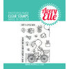 Avery Elle - Clear Photopolymer Stamps - Wheelie Great