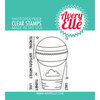 Avery Elle - Clear Photopolymer Stamps - Peek-A-Boo Balloon