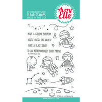 Avery Elle - Clear Photopolymer Stamps - Astronauts