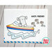 Avery Elle - Clear Photopolymer Stamps - Peek-A-Boo Boat