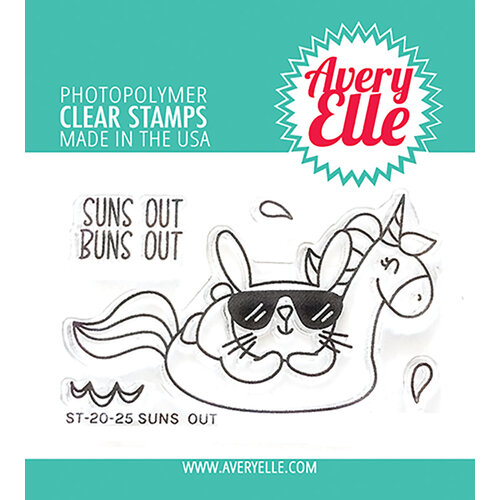 Avery Elle - Clear Photopolymer Stamps - Suns Out