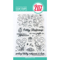 Avery Elle - Clear Photopolymer Stamps - Christmas Mice