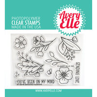 Avery Elle - Clear Photopolymer Stamps - Sending Flowers