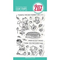 Avery Elle - Clear Photopolymer Stamps - Fall Picnic