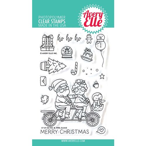 Avery Elle - Clear Photopolymer Stamps - Inside Birthday Greetings