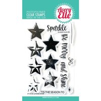 Avery Elle - Christmas - Clear Photopolymer Stamps - Layered Stars