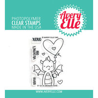 Avery Elle - Clear Photopolymer Stamps - Dragon Love
