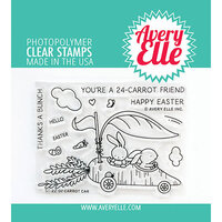 Avery Elle - Clear Photopolymer Stamps - Carrot Car