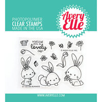 Avery Elle - Clear Photopolymer Stamps - Bunnies