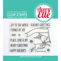 Avery Elle - Christmas - Clear Photopolymer Stamps - Dasher