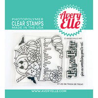 Avery Elle - Halloween - Clear Photopolymer Stamps - Trick Or Treat