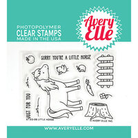 Avery Elle - Clear Photopolymer Stamps - Little Horse