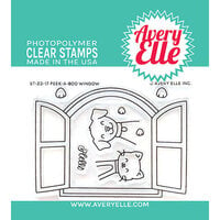 Avery Elle - Clear Photopolymer Stamps - Peek-A-Boo Window