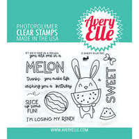 Avery Elle - Clear Photopolymer Stamps - One in a Melon