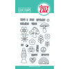 Avery Elle - Clear Photopolymer Stamps - Groovy Vibes