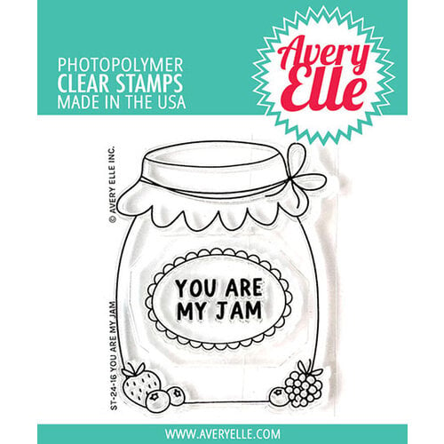 Avery Elle - Clear Photopolymer Stamps - You Are My Jam