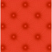 Anna Griffin - Twinkle Bright Collection - Christmas - 12 x 12 Paper - Red Stars