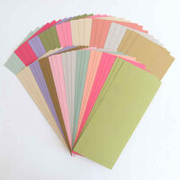 Anna Griffin - Slimline Paper Pack - Perfect Palette - Double Sided