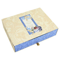 Anna Griffin - Finishing School Craft Box - Carte Canton Blue