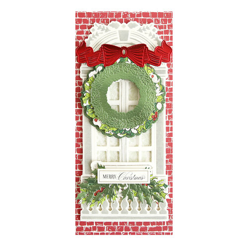 Anna Griffin - Dies - 3D Wreath and Bow