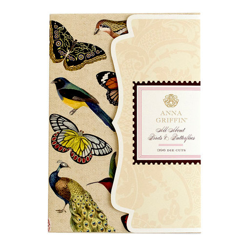 Anna Griffin - Embellishments - All About Birds and Butterflies