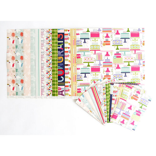 Anna Griffin - 5 x 7 Paper Pack - Birthday Bundle