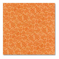 Anna Griffin - 12x12 Paper - MacKenzie Collection - Orange Bursts