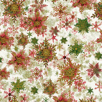 Anna Griffin - 12x12 Paper - Blythe Collection - Christmas - Holiday - Winter - Snowflake, BRAND NEW