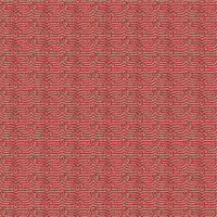 Anna Griffin - Flora Collection - 12 x 12 Paper - Flora Curly Q Red, CLEARANCE