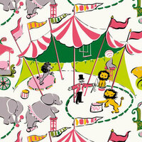 Anna Griffin - Riley Collection - 12 x 12 Paper - Circus, CLEARANCE