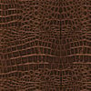 Anna Griffin - Peyton Collection - 12 x 12 Embossed Paper - Brown Crocadile