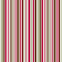 Anna Griffin - The Flora Christmas Collection - 12 x 12 Paper - Vertical Stripe, BRAND NEW
