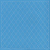 Anna Griffin - Isabelle Collection - 12 x 12 Stitched Cardstock - Blue, CLEARANCE