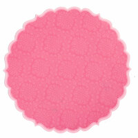 Anna Griffin - Isabelle Collection - 12 x 12 Die Cut Paper - Pink, CLEARANCE