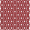 Anna Griffin - Valentina Collection - 12 x 12 Glittered Die Cut Cardstock Sheet - Red XO , CLEARANCE