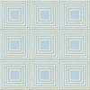 Anna Griffin - Calisto Collection - 12 x 12 Paper - Blue Squares, CLEARANCE
