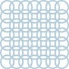 Anna Griffin - Calisto Collection - 12 x 12 Flocked Die Cut Cardstock Sheet - Blue Circles