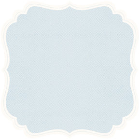 Anna Griffin - Calisto Collection - 12 x 12 Die Cut Paper - Blue, CLEARANCE