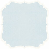 Anna Griffin - Calisto Collection - 12 x 12 Die Cut Paper - Blue, CLEARANCE