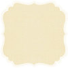 Anna Griffin - Calisto Collection - 12 x 12 Die Cut Paper - Ivory, CLEARANCE