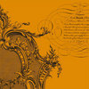 Anna Griffin - Esmerelda Collection - Halloween - 12 x 12 Paper - Orange Flourish Frame, CLEARANCE