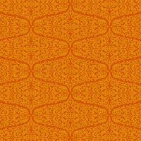 Anna Griffin - Esmerelda Collection - Halloween - 12 x 12 Paper - Orange Wallpaper, CLEARANCE