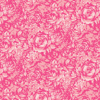 Anna Griffin - Carmen Collection - 12 x 12 Paper - Rose Tonal - Pink