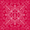 Anna Griffin - Holiday Traditions Collection - Christmas - 12 x 12 Paper - Bandana