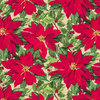 Anna Griffin - Cecile Christmas Collection - 12 x 12 Paper - Poinsettia