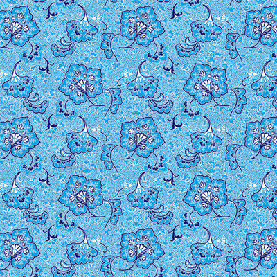 Anna Griffin - Willow Collection - 12 x 12 Paper - China Blue